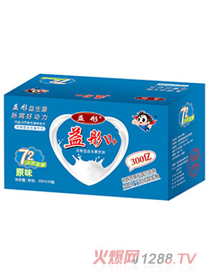 益彤V+原味發(fā)酵型乳酸菌飲料338ml×8瓶