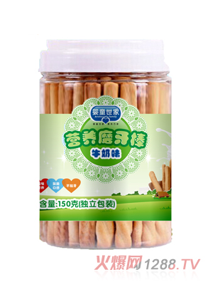 嬰童世家牛奶味營養(yǎng)磨牙棒