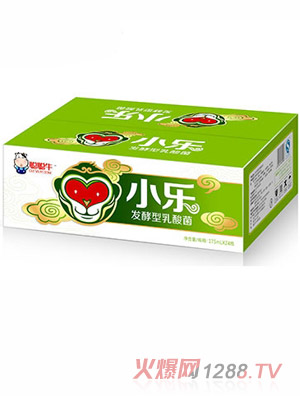 聰聰牛小樂(lè)發(fā)酵型乳酸菌175mlx24瓶