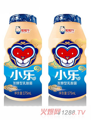 聰聰牛小樂發(fā)酵型乳酸菌175ml藍(lán)色