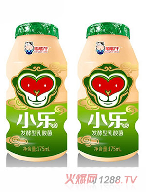 聰聰牛小樂發(fā)酵型乳酸菌175ml綠色