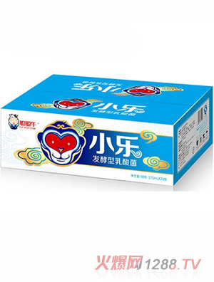 聰聰牛小樂發(fā)酵型乳酸菌飲料175mlx24瓶