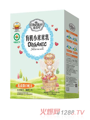 歐貝可有機小米米乳-乳清蛋白配方盒裝