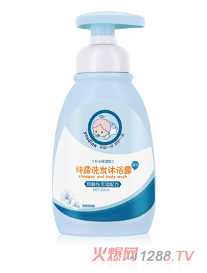 幼點(diǎn)純露洗發(fā)沐浴露220ml