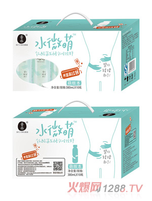 吾尚水微萌乳酸菌飲品380X10禮盒裝萌版