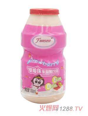 凡小熙草莓味乳酸菌飲品