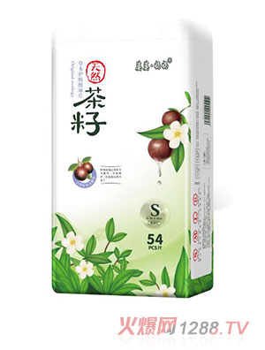 婆婆·媽媽天然茶籽紙尿褲S54