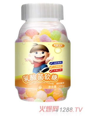 嶺南寶貝乳酸菌軟糖 200g