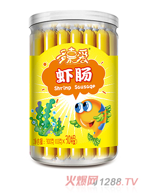 多嘉愛(ài)罐裝魚(yú)腸 蝦腸