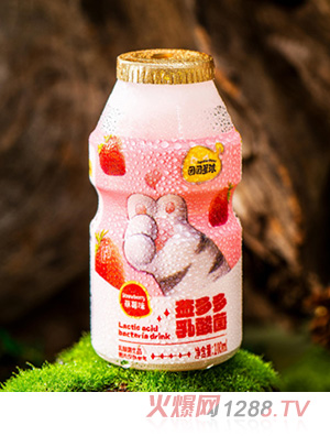 團團星球益多多乳酸菌飲品-草莓味100ml