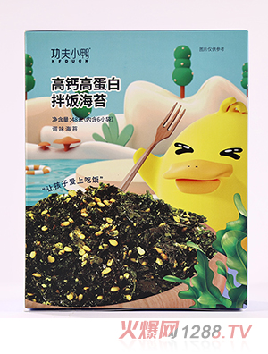 功夫小鴨高鈣高蛋白拌飯海苔